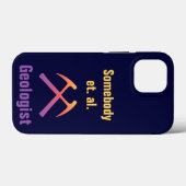 Sunset Rock Hammers met aangepaste tekst Case-Mate iPhone Case (Achterkant (horizontaal))