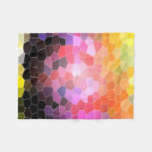 Sunset Rocks Fleece Deken (Voorkant (Horizontaal))