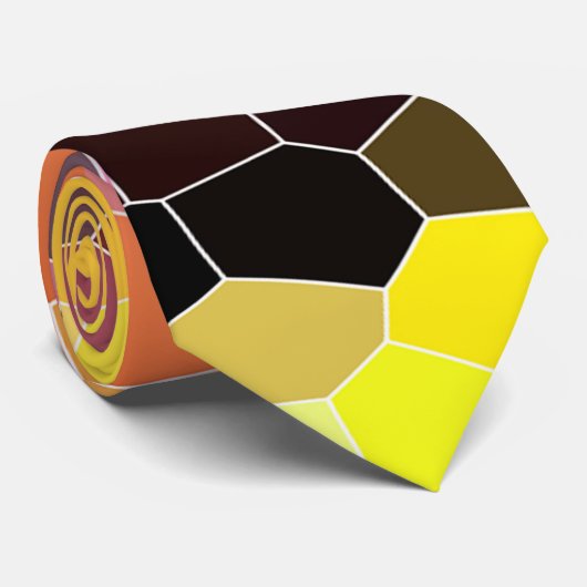 Sunset Rocks Stropdas (Opgerold)