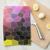 Sunset Rocks Theedoek (Quarter Fold)