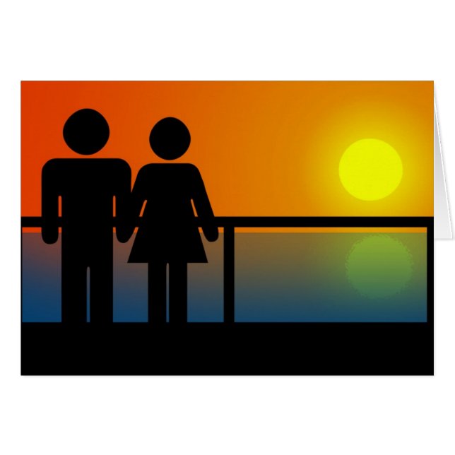 Sunset romantique (Devant horizontal)