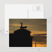 Sunset Rome Briefkaart (Voorkant / Achterkant)