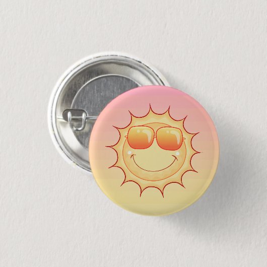 Sunset Ronde Button 3,2 Cm (Voorkant /achterkant)