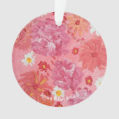 Sunset Rose Ornament (voorkant)