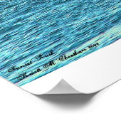 "Sunset Rush"-druk Poster (Hoek)