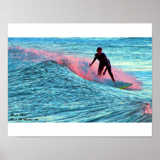 "Sunset Rush"-druk Poster