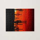 Sunset Saguaros Sonoran Desert Arizona Legpuzzel (Horizontaal)
