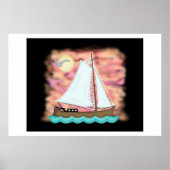 Sunset Sail Away Poster (Voorkant)