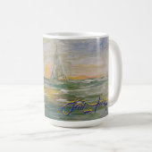 Sunset Sail Coffee Mug (Devant droit)