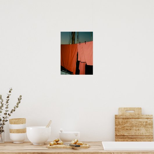 Sunset Sail Poster (Keuken)