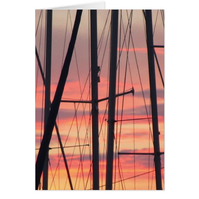 Sunset Sailboat (Voorkant)