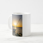 Sunset Sailboat naufrage Gulf Breeze FL Mug (Devant gauche)