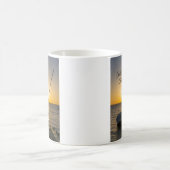 Sunset Sailboat naufrage Gulf Breeze FL Mug (Centre)
