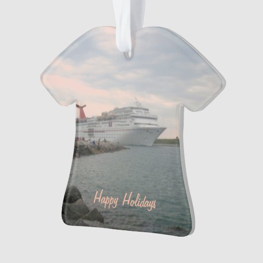 Sunset Sailing Ornament (voorkant)