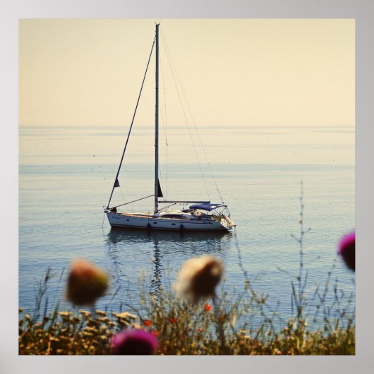 Sunset Sailing Poster (Voorkant)