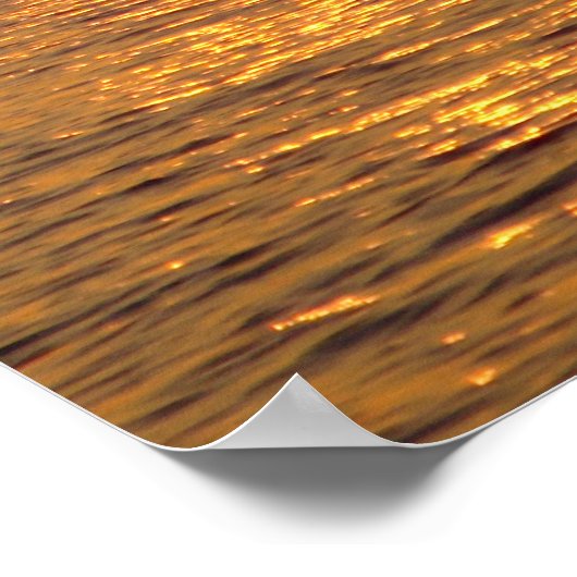 Sunset Sailing (thin) - poster (Hoek)