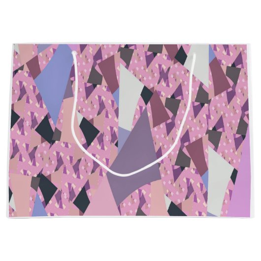 SUNSET SAILS ABSTRACT GROOT CADEAUZAKJE (Voorkant)