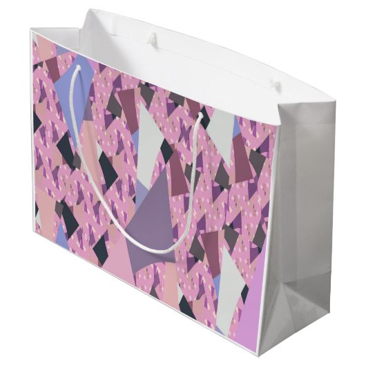 SUNSET SAILS ABSTRACT GROOT CADEAUZAKJE (Achterkant Gekanteld)