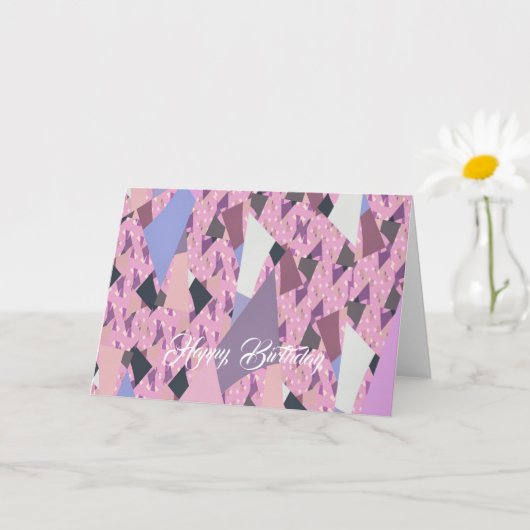 SUNSET SAILS ABSTRACT KAART (Kleine Plant)