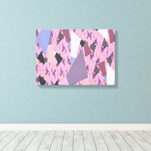 SUNSET SAILS CANVAS AFDRUK (Insitu (Houten vloer))