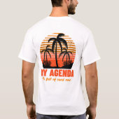 Sunset Sands van Salty AF T-shirt (Achterkant)