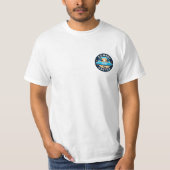 Sunset Serenity Beach Tee T-shirt (Voorkant)