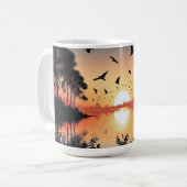 Sunset Serenity Koffiemok (Voorkant links)