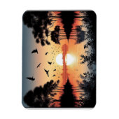 Sunset Serenity Magneet (Verticaal)