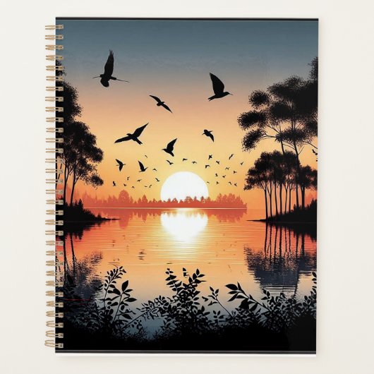 Sunset Serenity Planner (Voorkant)