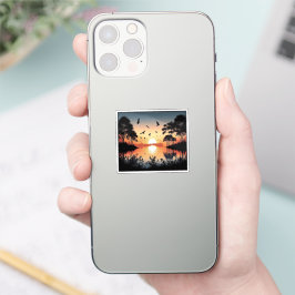 Sunset Serenity Sticker