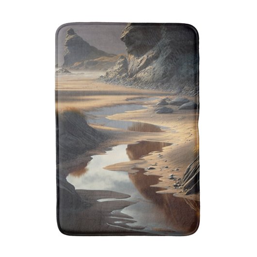 Sunset Shore Badmat (Voorkant Verticaal)