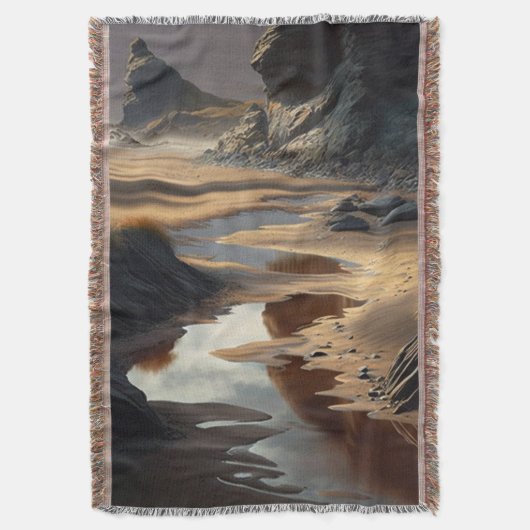 Sunset Shore Deken (Voorkant Verticaal)