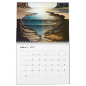 Sunset Shore Kalender (Feb 2027)