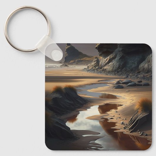 Sunset Shore Sleutelhanger (Voorkant)