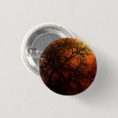 Sunset Silhouette Winter Tree Ronde Button 3,2 Cm (Voorkant /achterkant)