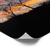 Sunset Sillouette Poster (Hoek)