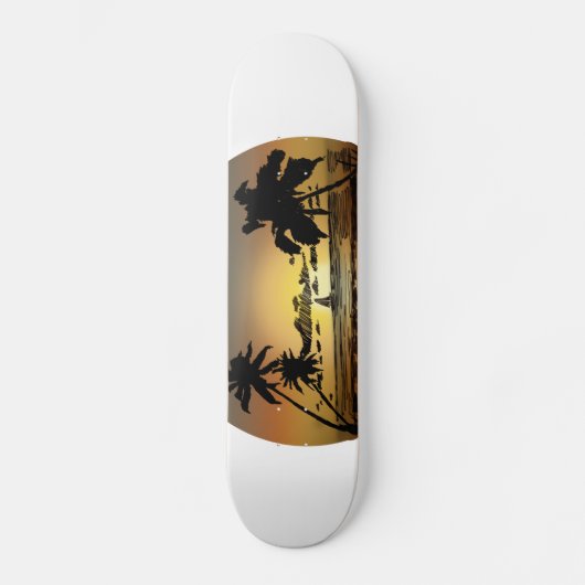 Sunset Skateboard (Voorkant)