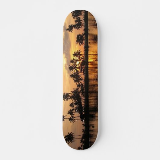 Sunset Skateboard (Voorkant)