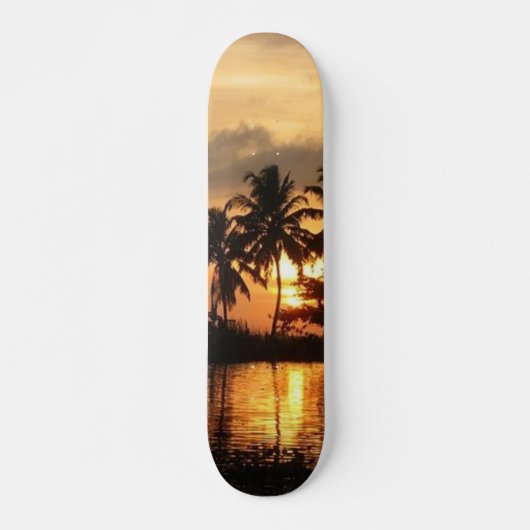 Sunset Skateboard (Voorkant)