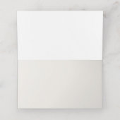 Sunset Skies Beach Ocean Wedding Table (Binnenkant ongevouwen)