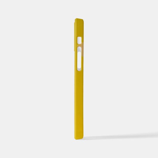 Sunset Skies: Levendig geel en blauw Fusion Hoesje iPhone Hoesje (Linkerkant)