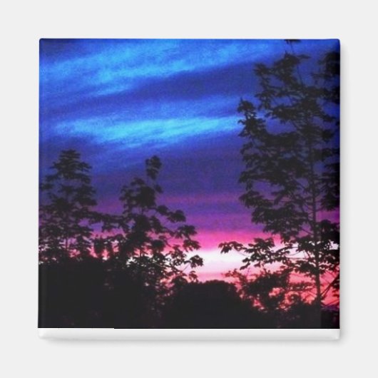 Sunset Sky Magneet (Voorkant)