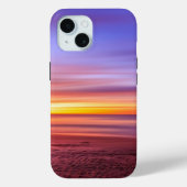 Sunset Sky over Beach en Zee Case-Mate iPhone Case (Achterkant)