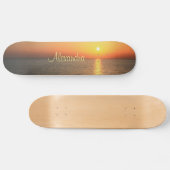 Sunset Sky Skateboard (Horizontaal)