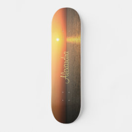 Sunset Sky Skateboard