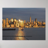 Sunset Skyline Poster (Voorkant)