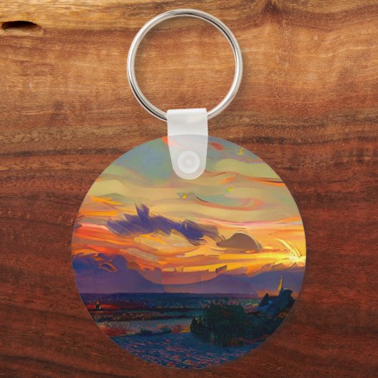 SUNSET SLEUTELHANGER (Achterkant)