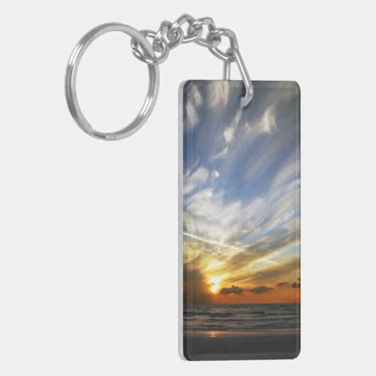 Sunset Sleutelhanger Two Sided (Voorkant Links)