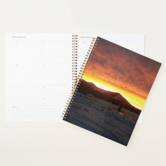 Sunset Snow Planner (Devant avec enveloppe)