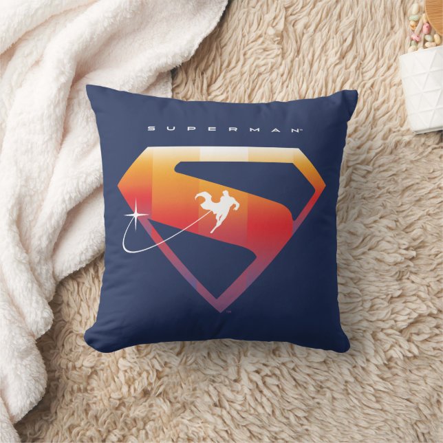 Sunset Solar Superman Shield Kussen (Deken)